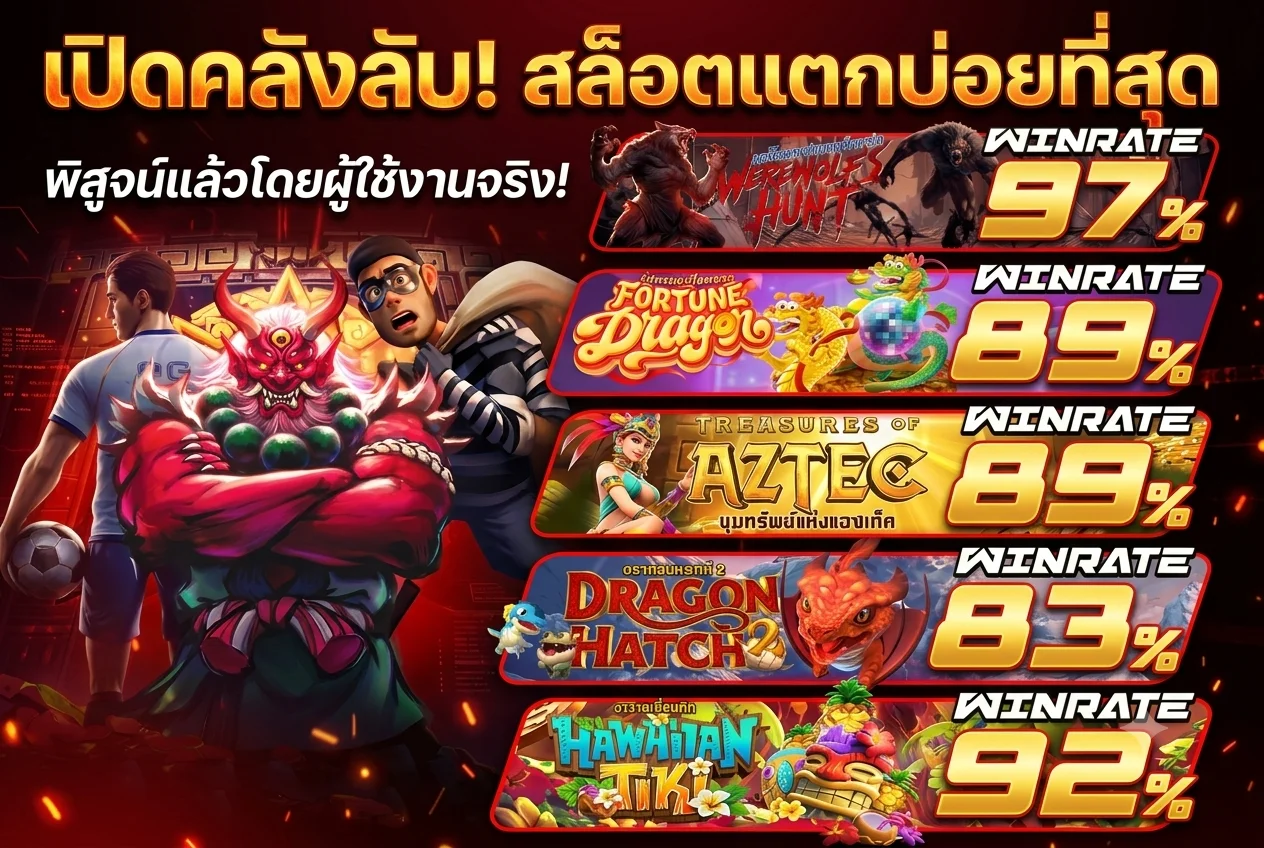 หน้าจอระบบสล็อตฝากถอนออโต้ของ DRAGONONE
